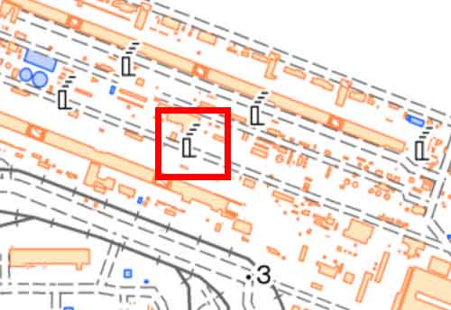 地形図に描かれた地図記号 煙突