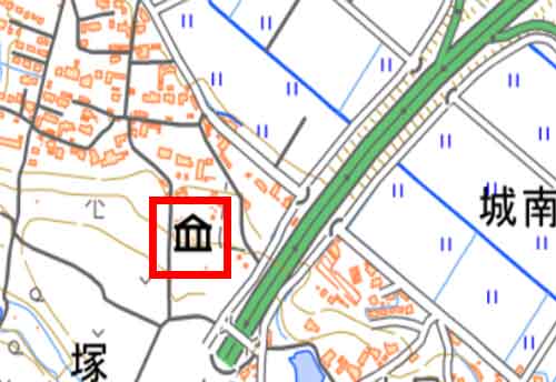 地形図に描かれた地図記号 博物館