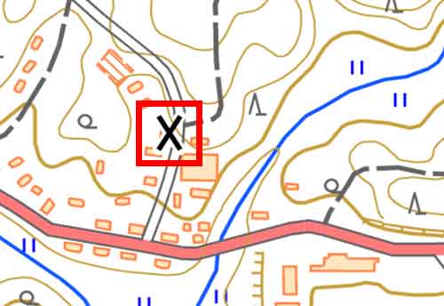 地形図に描かれた地図記号 交番