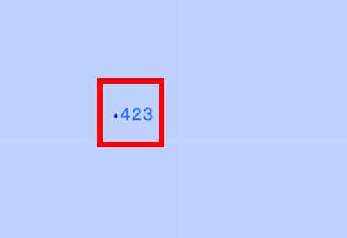 地形図に描かれた地図記号 水深