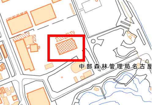 地形図に描かれた地図記号 中高層建物